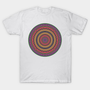 Colorful Abstract Circle T-Shirt